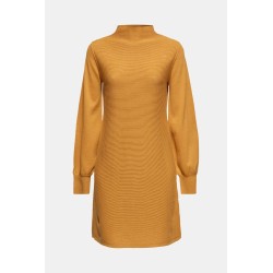 Robe-pull manches ballon 100% coton – Femme – Magda Butrym