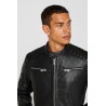Veste motard cuir nappa – Homme – Spada