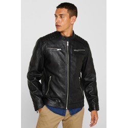 Veste motard cuir nappa – Homme – Spada